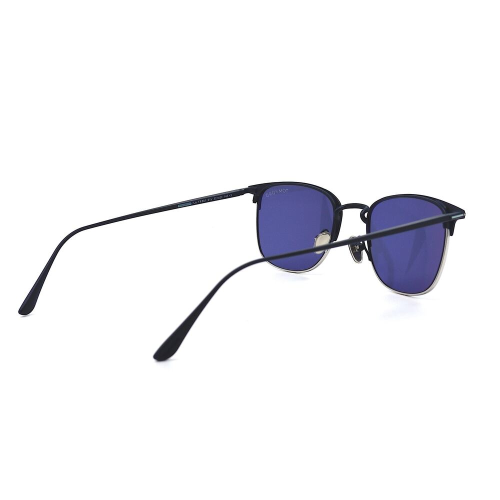 NEW TOM FORD LIV TF851/S 91V BLUE SILVER UNISEX AUTHENTIC SUNGLASSES - Picture 5 of 12